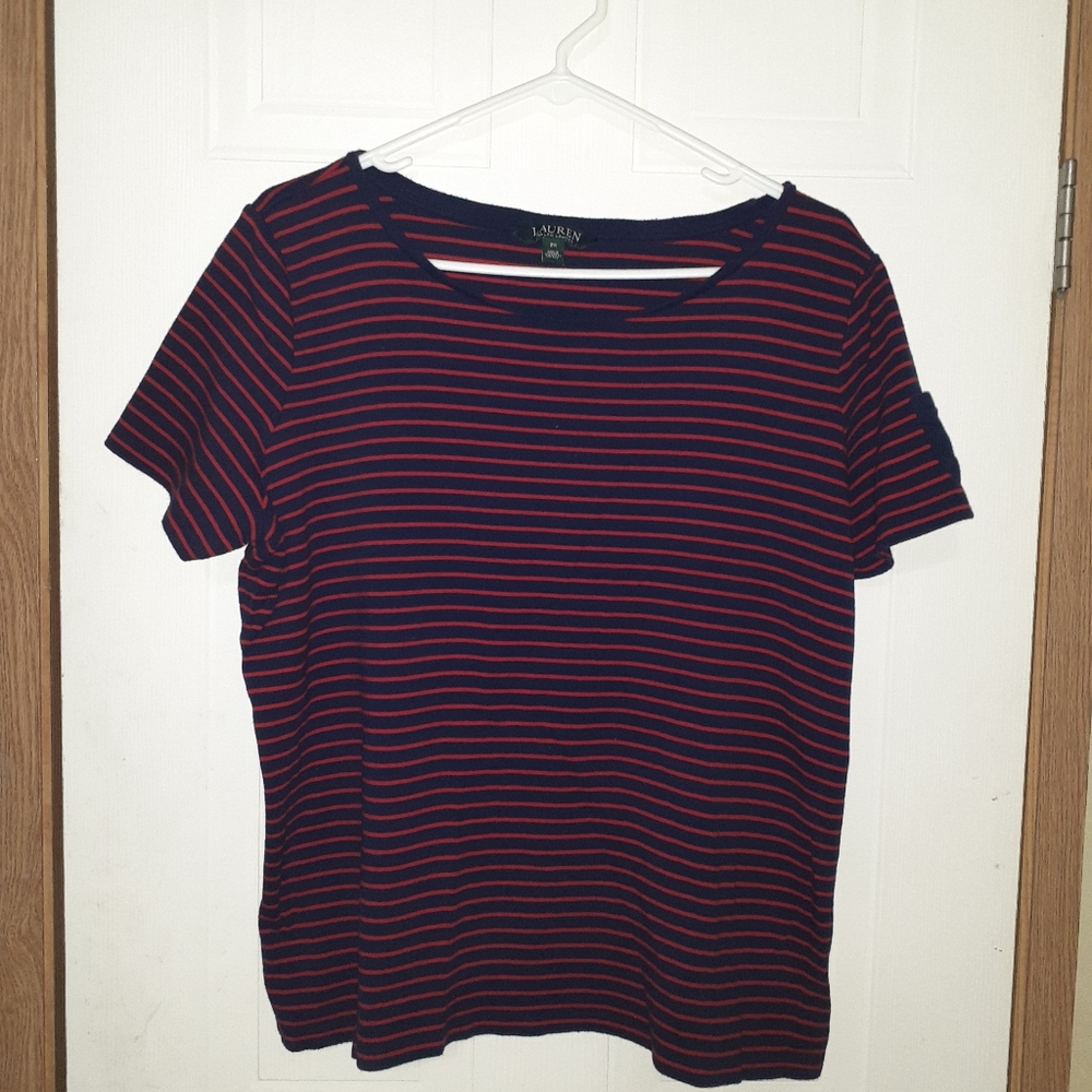 Lauren Ralph Lauren short sleeved blouse